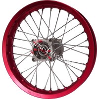 Cerchio 14'' posteriore per Pit Bike AGB30 (Rosso, tipo 4)