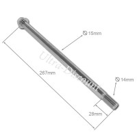 Asse + dado dell'assale posteriore per Quad 300cc STE - ST-4E 