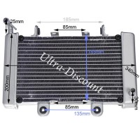 Radiatore per Quad Shineray 250 cc Racing ST-9E Bilder 1