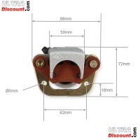 Pinza freno anteriore destro per Quad Bashan  300cc (BS300S-18) Bilder 1