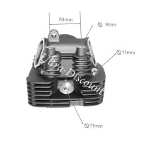 Testata per motore Quad Bashan 300cc (BS300S-18) 