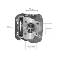 Testata per motore Quad Bashan 300cc (BS300S-18) 