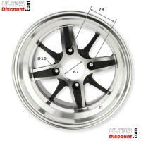 Cerchio in alluminio posteriore per Quad Bashan 300cc BS300S-18 Bilder 1