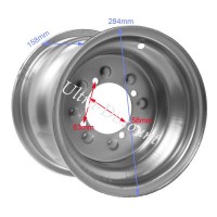 Cerchio anteriore per Quad Bashan 200cc (Argento, BS200S-7)