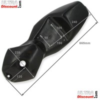 Carena per mini moto 47-49cc (nera) Bilder 1