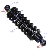 Ammortizzatore posteriore nero per quad Shineray 150cc (XY150STE) Bilder 1