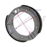 Ganasce per freno anteriore per Quad Bashan 200cc (BS200S-3)