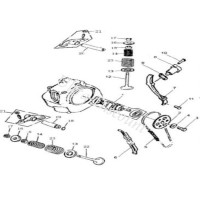 Guide cinghia di distribuzione per Quad Bashan 300cc (BS300S-18)