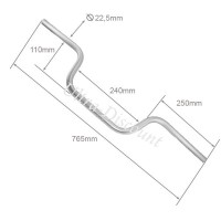 Manubrio per Quad Shineray 250cc ST-9E - STIXE Bilder 1