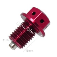 Tappo spurgo magnetico per Dax 50cc - 125cc (rosso)
