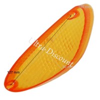 Coperchio per indicatore di direzione anteriore sinistro per Scooter Baotian BT49QT-9 (arancione) Bilder 1