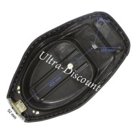 Sella Nero-grigia per Scooter Baotian BT49QT-9 Bilder 2