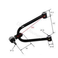 Braccio sospensione superiore per Quad 250 Shineray STXE 255mm Bilder 2