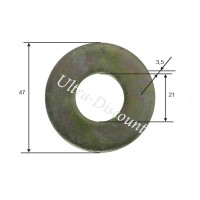 Rondella 47x20x3 per assale posteriore per Bashan 200cc BS200S7 Bilder 2