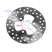 Paio di dischi anteriori per Quad Shineray 300cc STE 