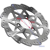 Disco freno posteriore 4mm per Quad Shineray 350cc (XY350ST-E)