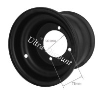 Cerchio posteriore nero per Quad 200cc JYG (18x9.5-8) 200mm