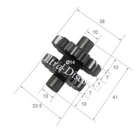 Pignone intermedio motorino di avviamento per Quad SHINERAY 250STXE