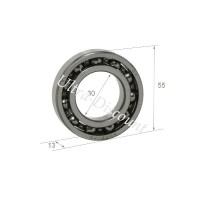 Cuscinetto motore per quad Shineray 200cc STIIE - STIIE-B (Ø:55 - 6006) Bilder 1