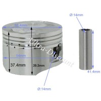 Kit cilindro per Pit Bike 125cc (1P54FMI) Bilder 1