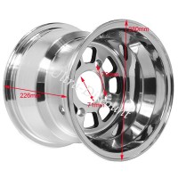 Cerchio in alluminio posteriore per Quad Bashan 200cc (BS200S-7) Bilder 1