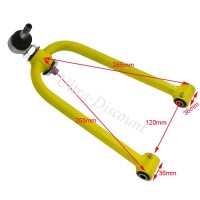 Braccio sospensione superiore sinistra per Quad Bashan BS200S-7 (Giallo)