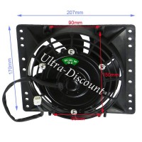 Ventola di raffreddamento per Quad Bashan 300cc BS300S-18 Bilder 1