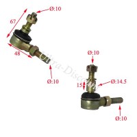 Braccetto sterzo con testine snodate per Quad Shineray 150cc XY150STE Bilder 2