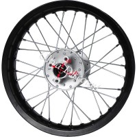 Cerchio posteriore per Pit Bike 12'' (tipo 1, nero)