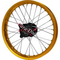 Cerchio anteriore 14'' per Pit Bike (oro)