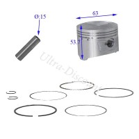 Kit pistone 63mm Pit Bike 200 cc (tipo 2) Bilder 1