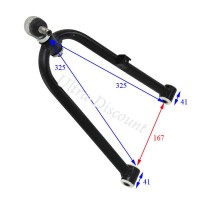 Braccio sospensione superiore sinistra per Quad 350 Shineray XY350ST-2E  Bilder 1