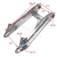 Braccio oscillante rinforzato Tuning per Monkey-Gorilla (+ 4 cm, Alu)