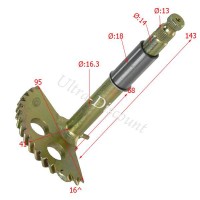 Asse Kick Starter per Quad Shineray 150cc (XY150STE)