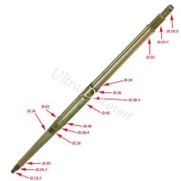 Assale posteriore completo per quad Shineray 350cc (XY350ST-2E) Bilder 3