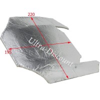 Protezione serbatoio in alluminio per mini moto Zpf