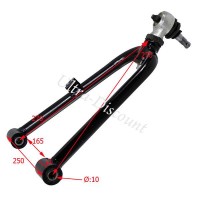 Braccio sospensione superiore sinistra per Quad 300 Shineray  ST-4E Bilder 1