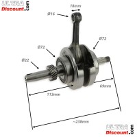 Albero motore per Quad Shineray 250cc XY250ST-9E Bilder 1