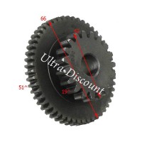Doppio pignone per motorino di avviamento per Quad Shineray 300cc Bilder 1