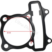 Guarnizione per testata per motore Quad Shineray 200cc (XY200St9) Bilder 1
