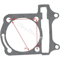Guarnizione per motore quad Shineray 200cc (XY200ST-6A) Bilder 1