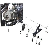 Rondella per Pignone per Quad Shineray 150cc (Tipo 1, XY150ST) Bilder 1