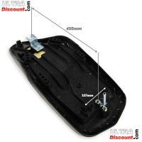 Sella per Quad Shineray 150STE (Nera) Bilder 2