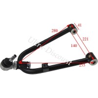 Braccio sospensione superiore sinistra per Quad 200 Shineray ST-9 Bilder 1