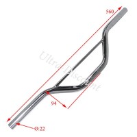 Manubrio per Mini Moto Supermotard (argento) Bilder 1
