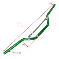 Manubrio per Pit Bike (verde tipo 2)