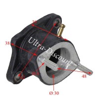Pipa di immissione per motore 200 - 250cc a raffreddamento liquido Bilder 1