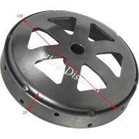 Campana di frizione ventilata - Alleggerita Scooter Baotian 50cc BT49QT-7 Bilder 1