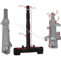 Forcella per scooter Jonway 125cc YY125T Bilder 1 Forcella per scooter Jonway 125cc YY125T Bilder 1