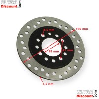 Disco freno per Dirt Bike ( 160 mm)